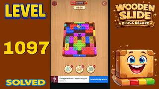 Wooden Slide – Level 1097 | Walkthrough