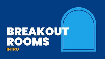 Breakout Rooms Intro Video Template (Editable)