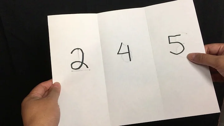 Tri-fold Brochure (paper mockup)