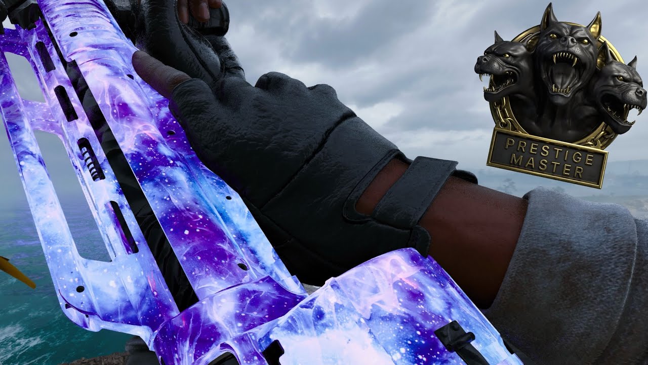 Я достиг престижного уровня мастера, открыл камуфляж «Тёмная материя» — заражённые/ядерные бомбы ...