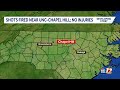 Man arrested after gunfire reported near UNC campus, town officials say