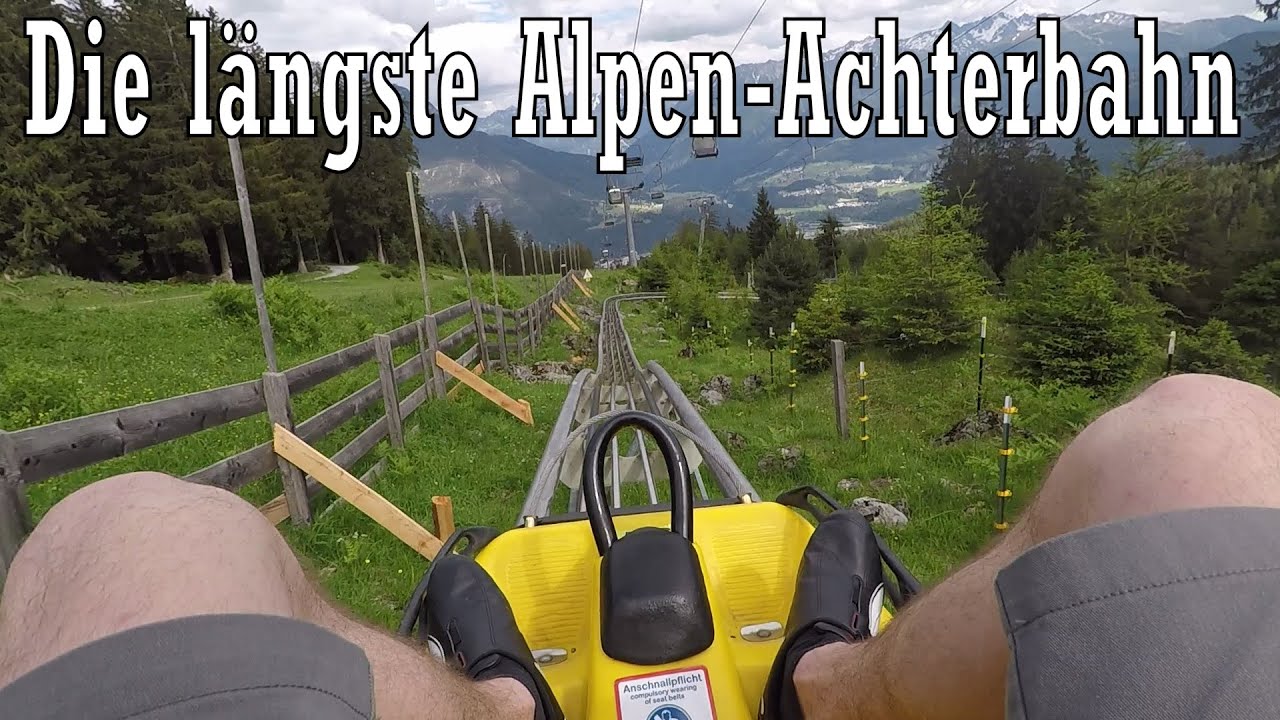 Die längste Alpen-Achterbahn der Welt | Alpine Coaster Imst