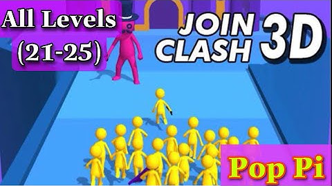 Join & Clash Gameplay Walkthrough IOS,Android - All Levels (21-25)