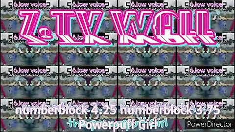 aaaa v11 multi rendering round 1-20 vs powerpuff Girl