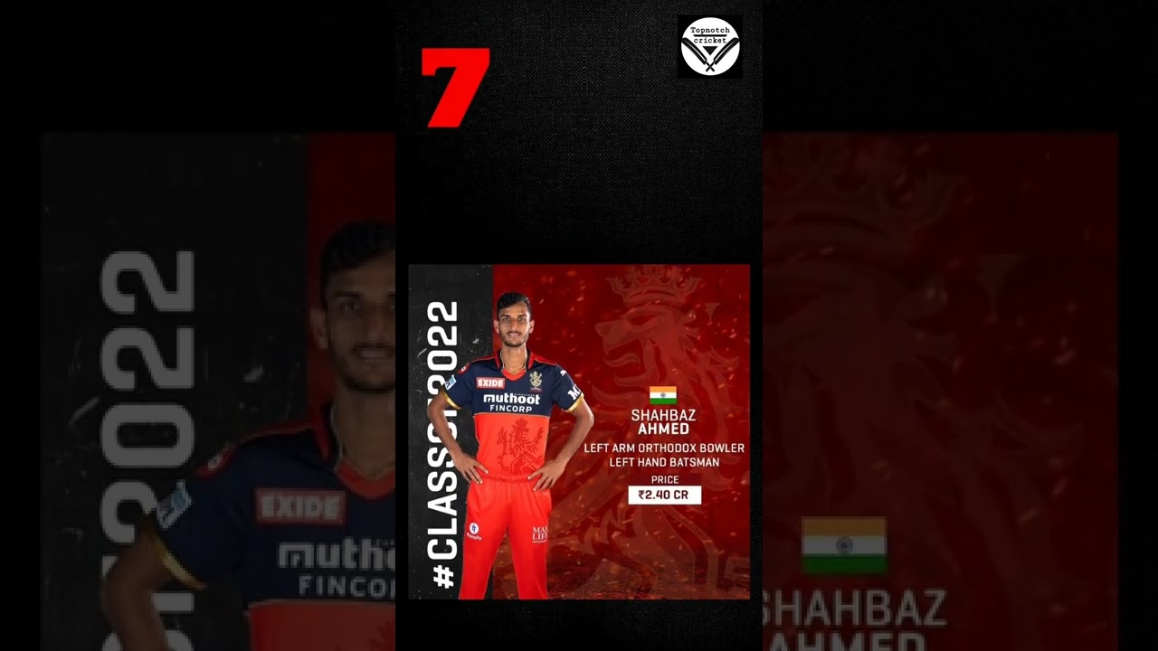 RCB playing 11 for IPL 2022 || 