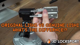 Genuine Lishi vs Original Lishi - My understanding of the history of the two brands.