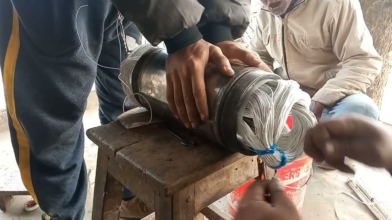 KSB motor Bining and Fitting video like share subscribers 😘😘