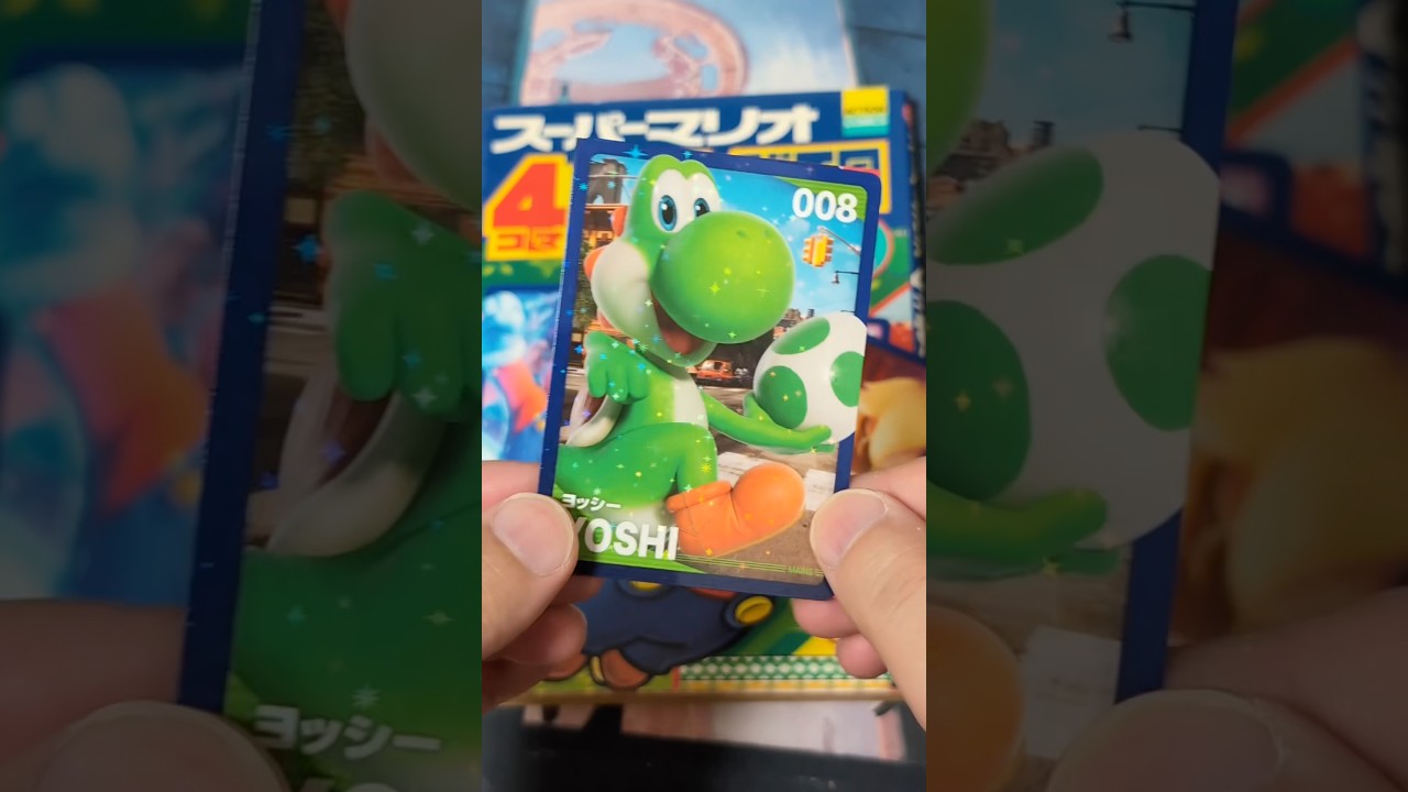 Opening Mario Movie Cards and Talking About the 4-Panel Manga
