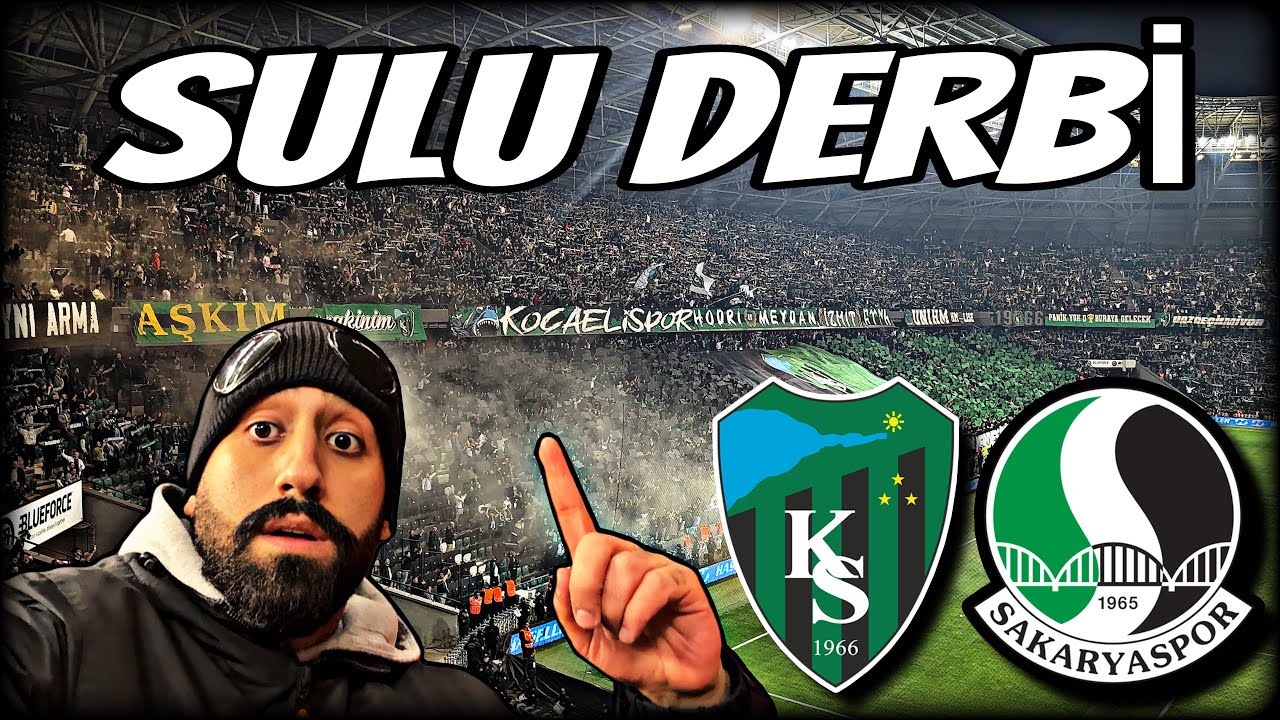 OLAYLI MARMARA DERBİSİNDE TRİBÜNLER BİRBİRİNE GİRDİ! #kocaelispor #sakaryaspor #hodrimeydan
