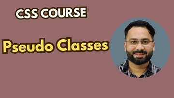 #3 CSS Pseudo-Classes Explained: Master Dynamic Styling for Beginners