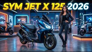 2026 SYM Jet X 125 – The Most Stylish 125cc Scooter of the Year!