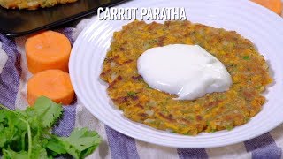 How to Make: Healthy Low Fat Carrot Paratha Recipe screenshot 4