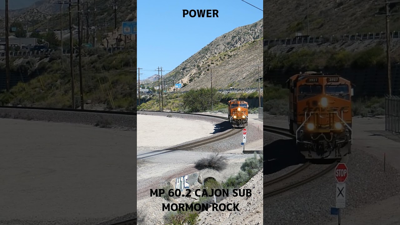 RAILFANNING BNSF 3927 WB POWER 5-11-2024