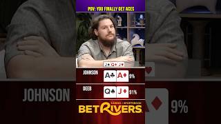 Pocket Aces REKT per usual #fullhouse