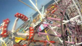 Galaxi Roller Coaster Front Seat POV Palace Playland Old Orchard Beach ME Galaxi Roller Coaster Front Seat POV Palace Playland Old Orchard Beach ME