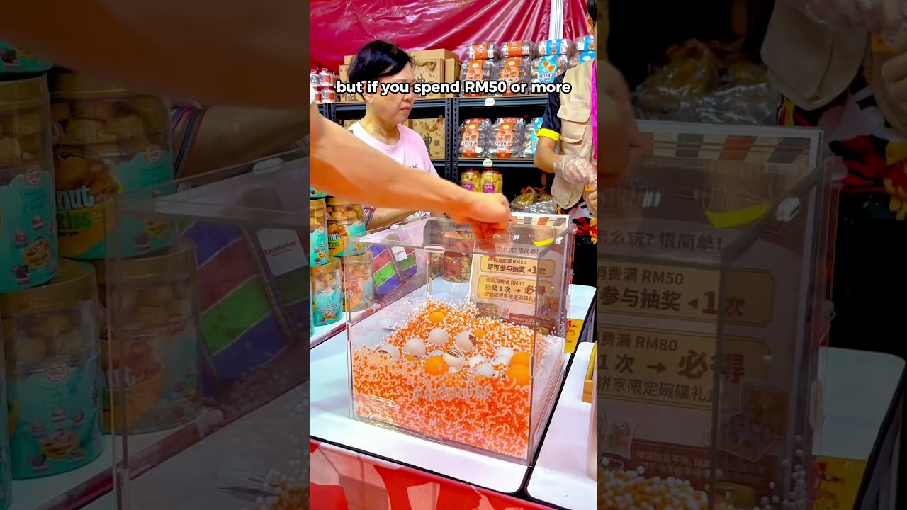 Most delicious CNY snacks 📍Bukit Jalil Stadium