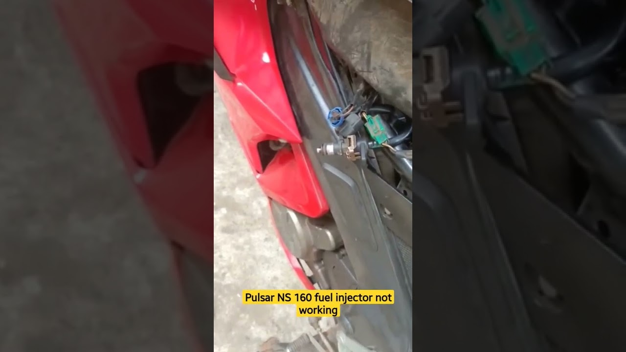 Pulsar NS 160 fuel injector not working
