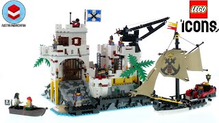 LEGO Icons 10320 Eldorado Fortress Speed Build Review
