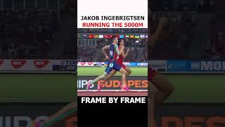 Jakob Ingebrigtsen defending his 5000m title👑