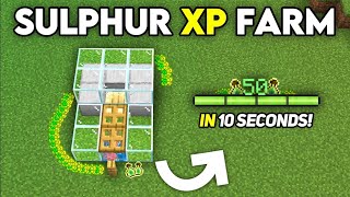 NEW BEST SULFUR XP FARM In 26.3 Minecraft Bedrock!