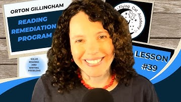 Lesson 39 - Reading Remediation Lesson Using the Orton Gillingham Method from Flying Cat Academy