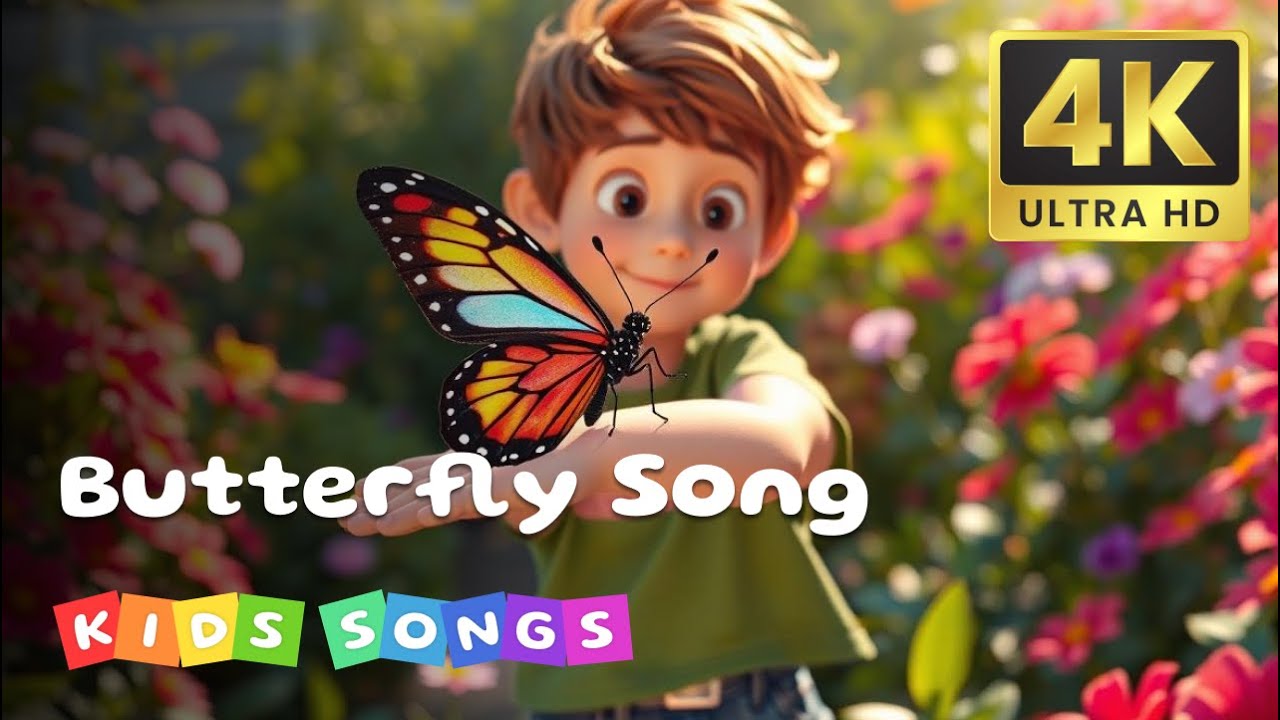 Butterfly Song   - Nursery Rhymes & Kids Songs