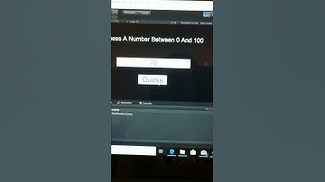 Guess The Number Game made in Unity