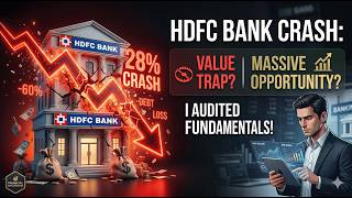 The 28% HDFC Bank Crash Value Trap or Massive Opportunity   I Audited HDFC Bank's Fundamentals!