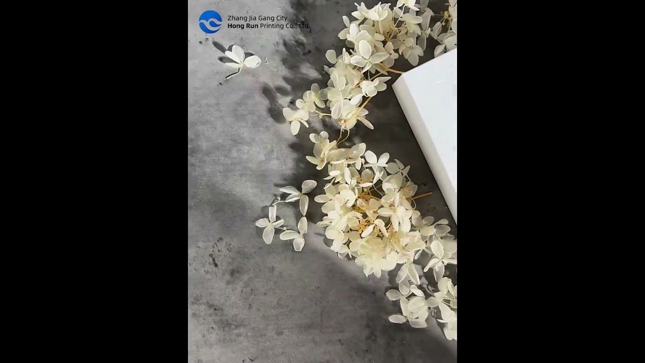 Embossed Texture Folding Gift Box in stock 