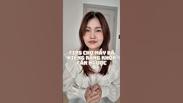 Tips cho mấy bạn niềng răng khớp cắn ngược nè #niềng #niengrang #shorts