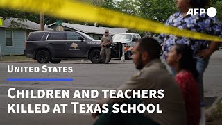 Texas school after gunman killed 19 children, two teachers | AFP