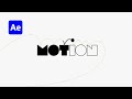 After Effects Logo Animation – Bouncing Ball on Text (Illustrator to AE)