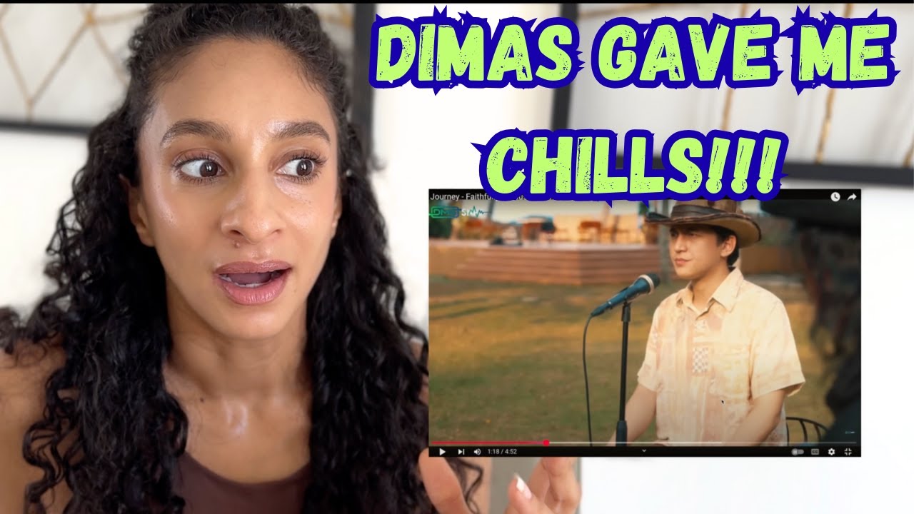😱 FIRST TIME Reacting to Dismas Senopati Cover Journey's Faithfully — PURE Goosebumps Reaction! 🎤✨