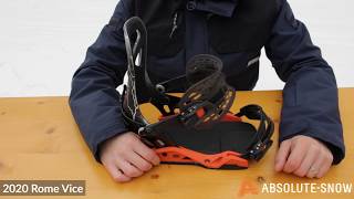 rome vice snowboard bindings