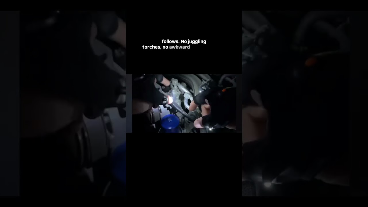 Hands-free LED gloves 🔦🧤  Perfect for night work  Link comment 