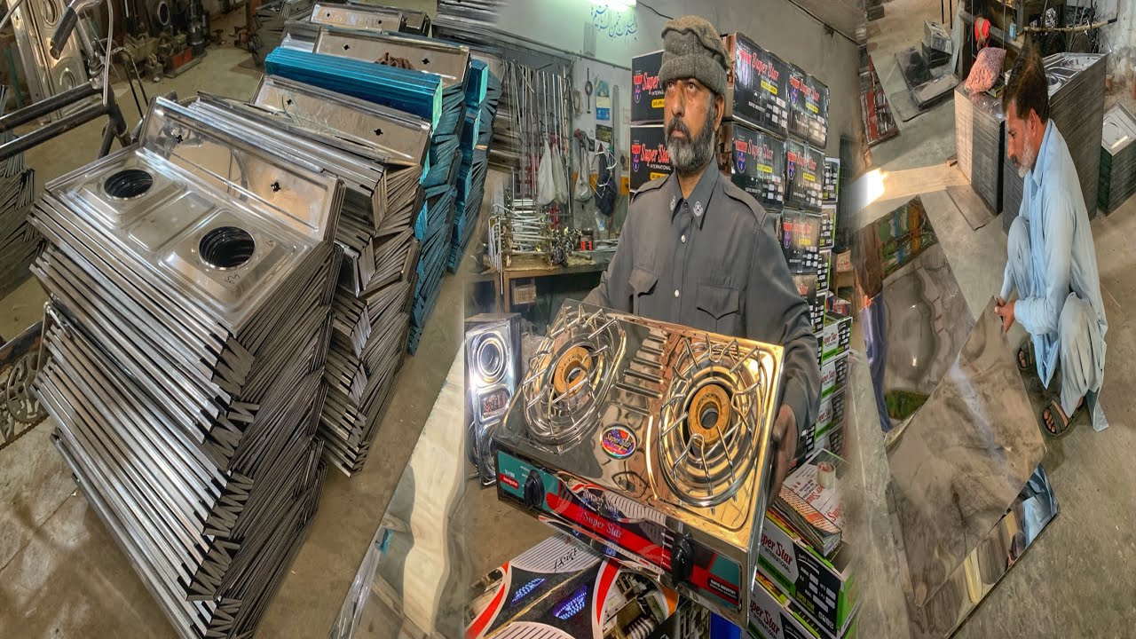 Interesting Manufacturing Process of Gas Stove With Stainless Steel