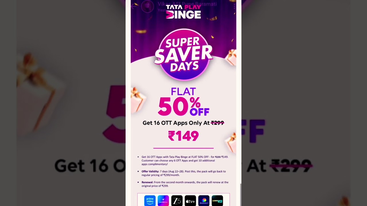 Tata Play New Connection 