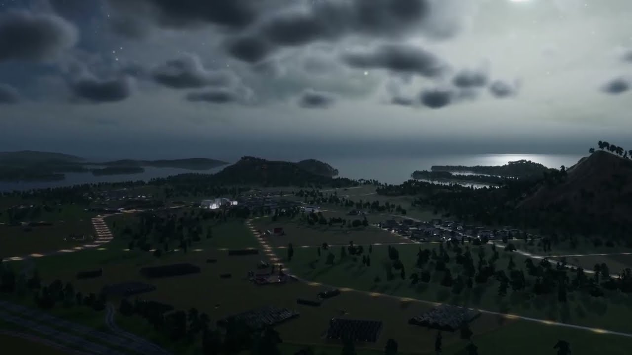 First person POV in helicopter | Saving Forest Fire | Cities Skylines 2