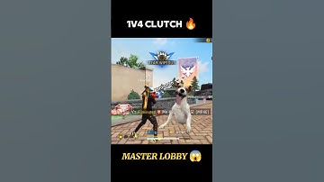 1vs4 clutch again 😱🔥🔥 || free fire 1v4 Clutch 🔥🙏🏻 || GRANDMASTER LOBBY 😱#shorts #short