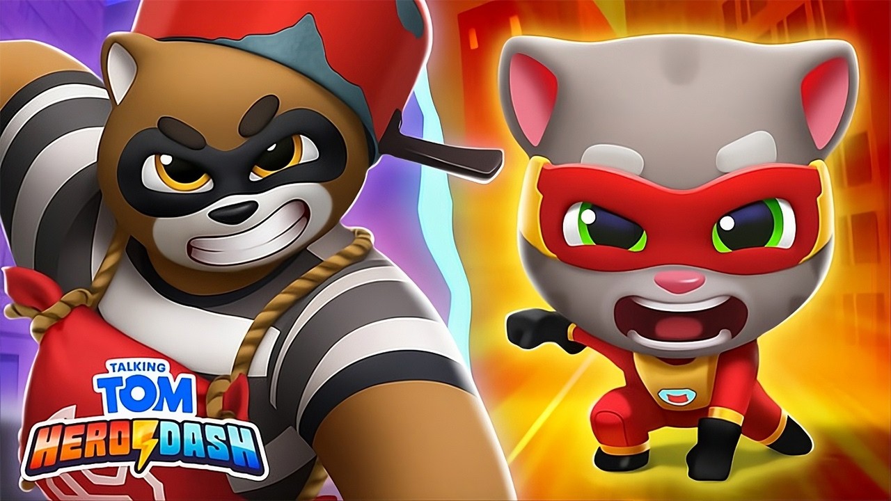 Talking Tom Hero Dash | Special Events: Risky Raccoons | Gameplay ...
