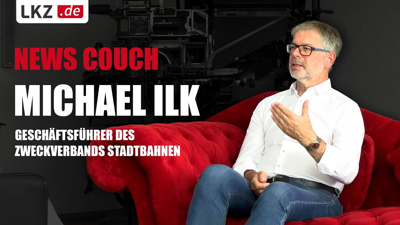 News Couch Podcast – Geschäftsführer des Zweckverbands Stadtbahn: Michael Ilk