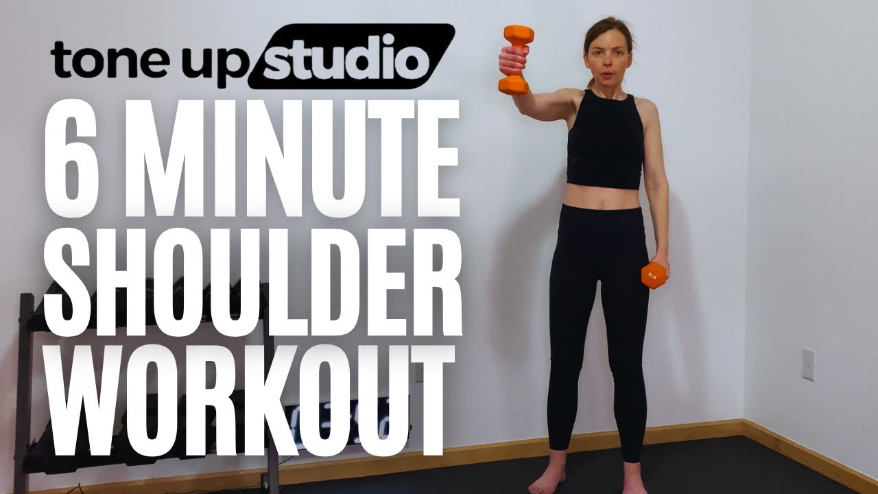 6 Minute 30 Day Gains Challenge Shoulder Workout - YouTube