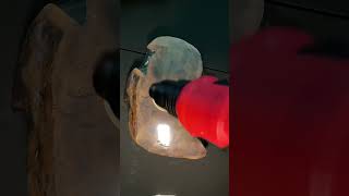 Spooky vibes with ghostly flames #halloween #ghost