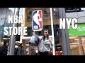 MY TRIP TO THE NBA STORE IN NEW YORK || Vlog 001