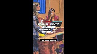 Former ‘Diddy’ girlfriend reveals ‘love contract’