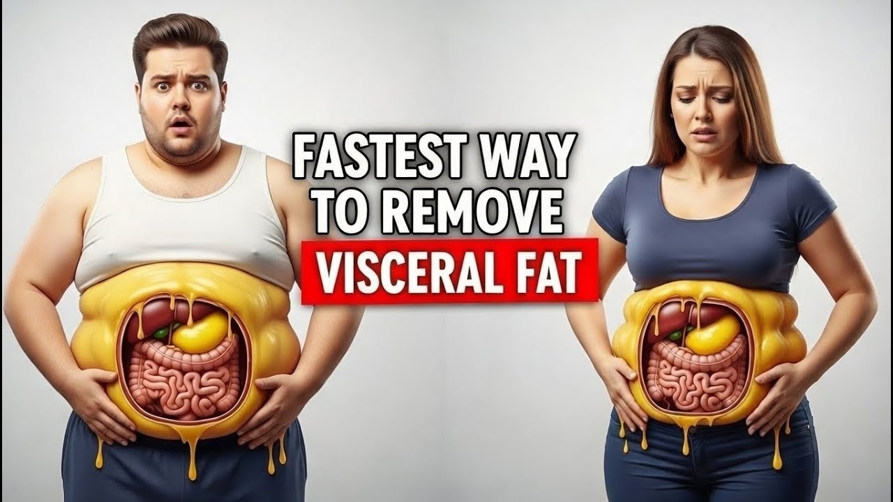 How to Lose Visceral Fat Fast - (The Japanese Way)