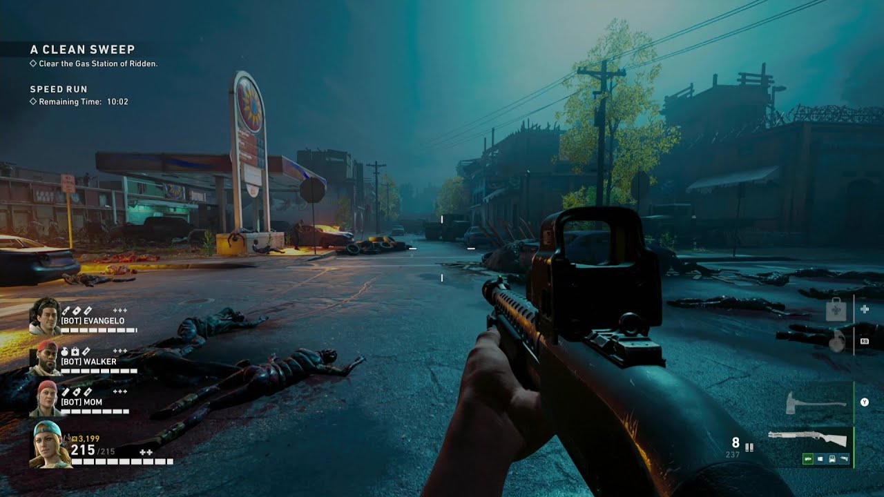 Back 4 Blood | Act 1 2-1 A Clean Sweep | Solo Campaign