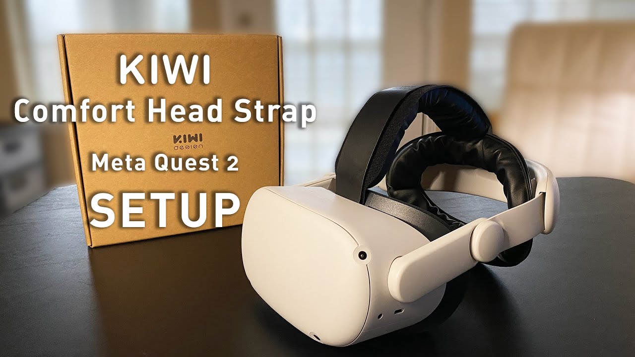 KIWI design Comfort Head Strap for Quest 2 Setup - YouTube
