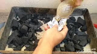 طريقة اشعال الفحم بسرعه