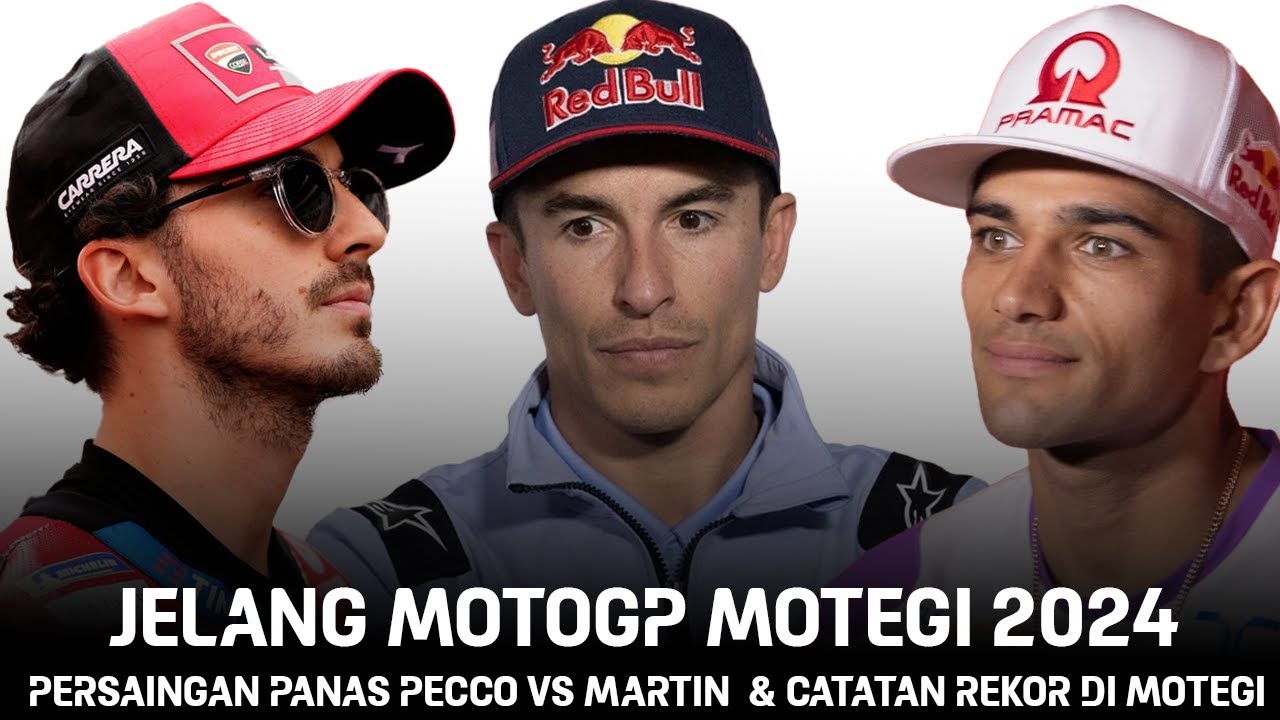 Jelang Motogp 2024 Motegi – Persaingan panas Bagnaia vs Martin & rekor ...